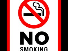 Sign no smoking